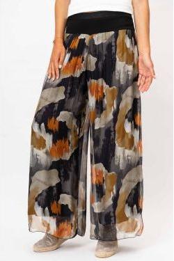 X MADE IN ITALY SILK PANT 2184