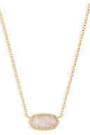 KENDRA SCOTT ELISA SHORT PENDANT NECKLACE in GOLD