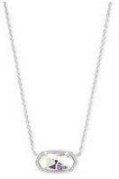 KENDRA SCOTT ELISA NECKLACE RHODIUM