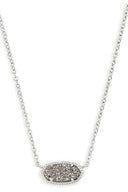 KENDRA SCOTT ELISA NECKLACE RHODIUM