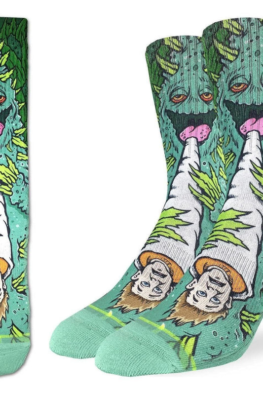 Men's Weed Smoking a Human Socks