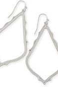 KENDRA SCOTT SOPHEE EARRINGS ~ Silver