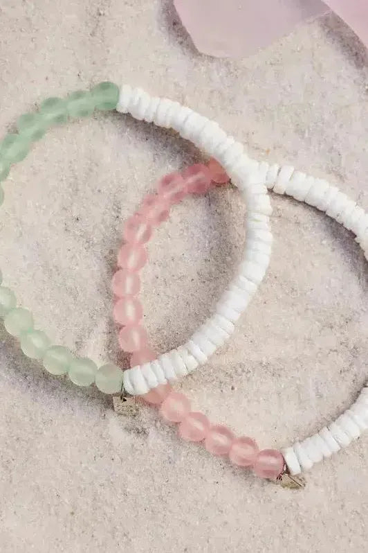 PURA VIDA BRACELETS ~ PUKA, 2 COLORS