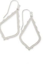 KENDRA SCOTT SOPHIA EARRINGS ~ Silver