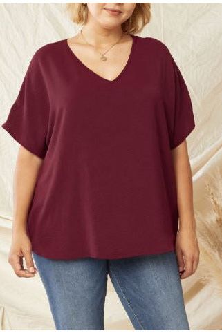 ENTRO EVERYDAY TOP BURGUNDY 4561