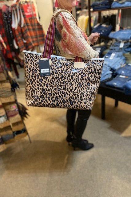 Consuela ZIPPER TOTE BLUE JAG 6246