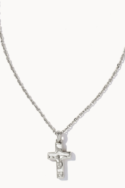 KENDRA SCOTT CROSS PENDANT NECKLACE ~ 2 COLORS