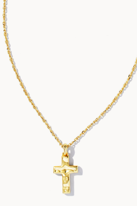KENDRA SCOTT CROSS PENDANT NECKLACE ~ 2 COLORS