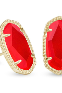 KENDRA SCOTT ELLIE STUD EARRINGS ~ GOLD