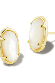 KENDRA SCOTT GRAYSON STONE PENDANT NECKLACE / EARRINGS