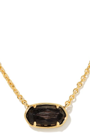KENDRA SCOTT GRAYSON SHORT PENDANT NECKLACE in GOLD