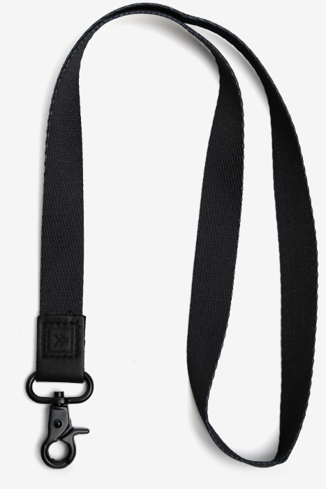 THREAD NECK LANYARD BLACK
