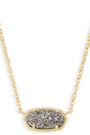 KENDRA SCOTT ELISA SHORT PENDANT NECKLACE in GOLD