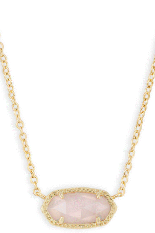 KENDRA SCOTT ELISA SHORT PENDANT NECKLACE in GOLD