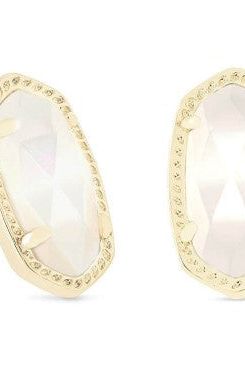 KENDRA SCOTT ELLIE STUD EARRINGS ~ GOLD