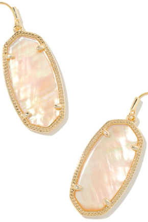 KENDRA SCOTT ELLE DROP EARRINGS in GOLD