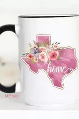 MUGSBY CERAMIC MUG TX FLORAL