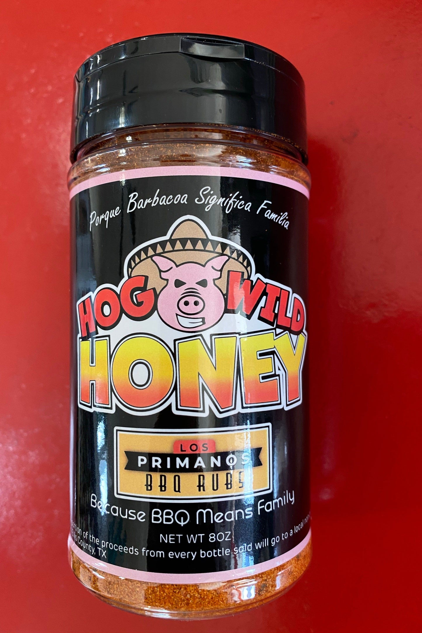 LOS PRIMANOS HOG WILD HONEY BBQ RUB