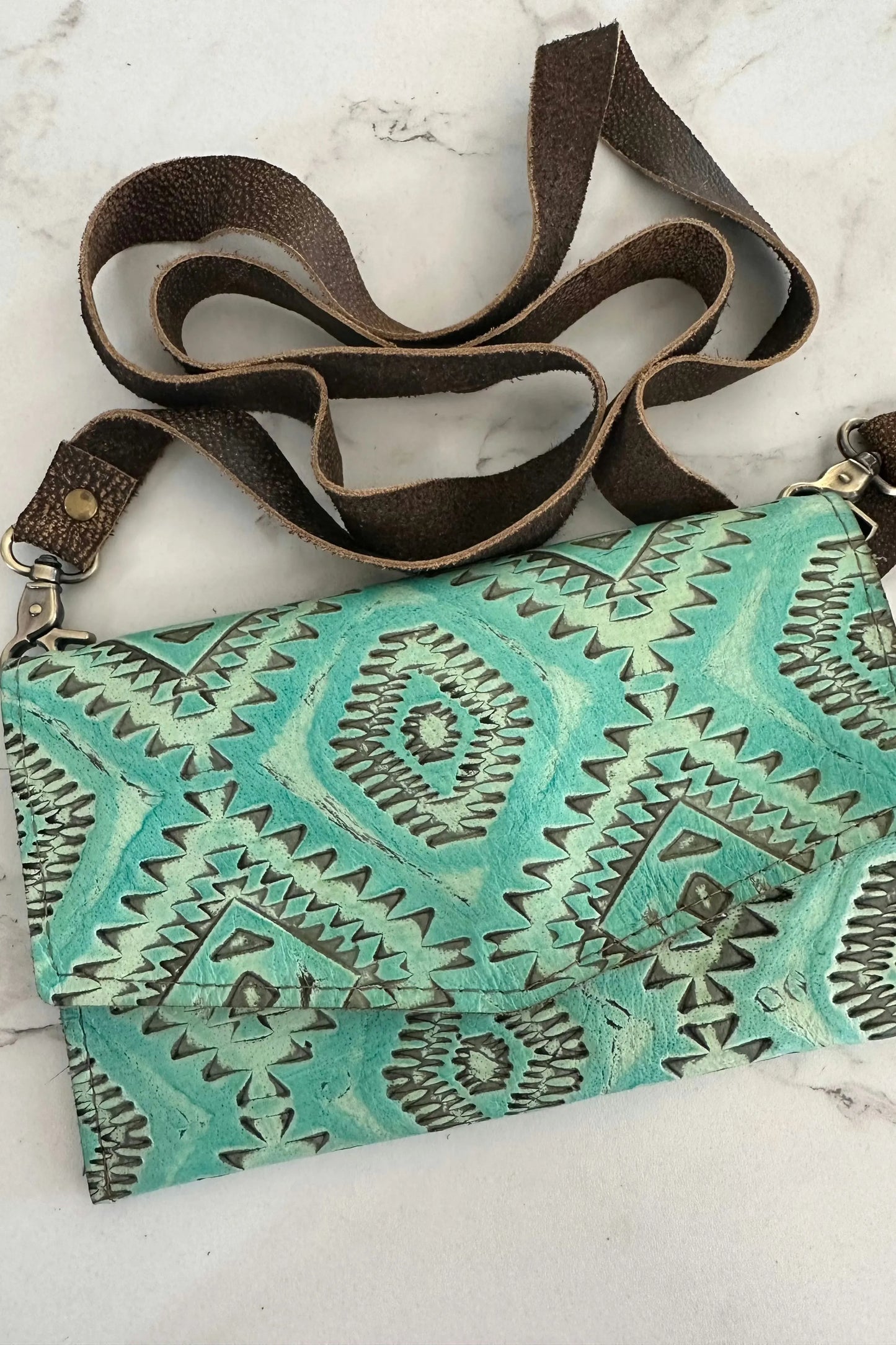 KEEP IT GYPSY CROSSBODY HIDE BAG