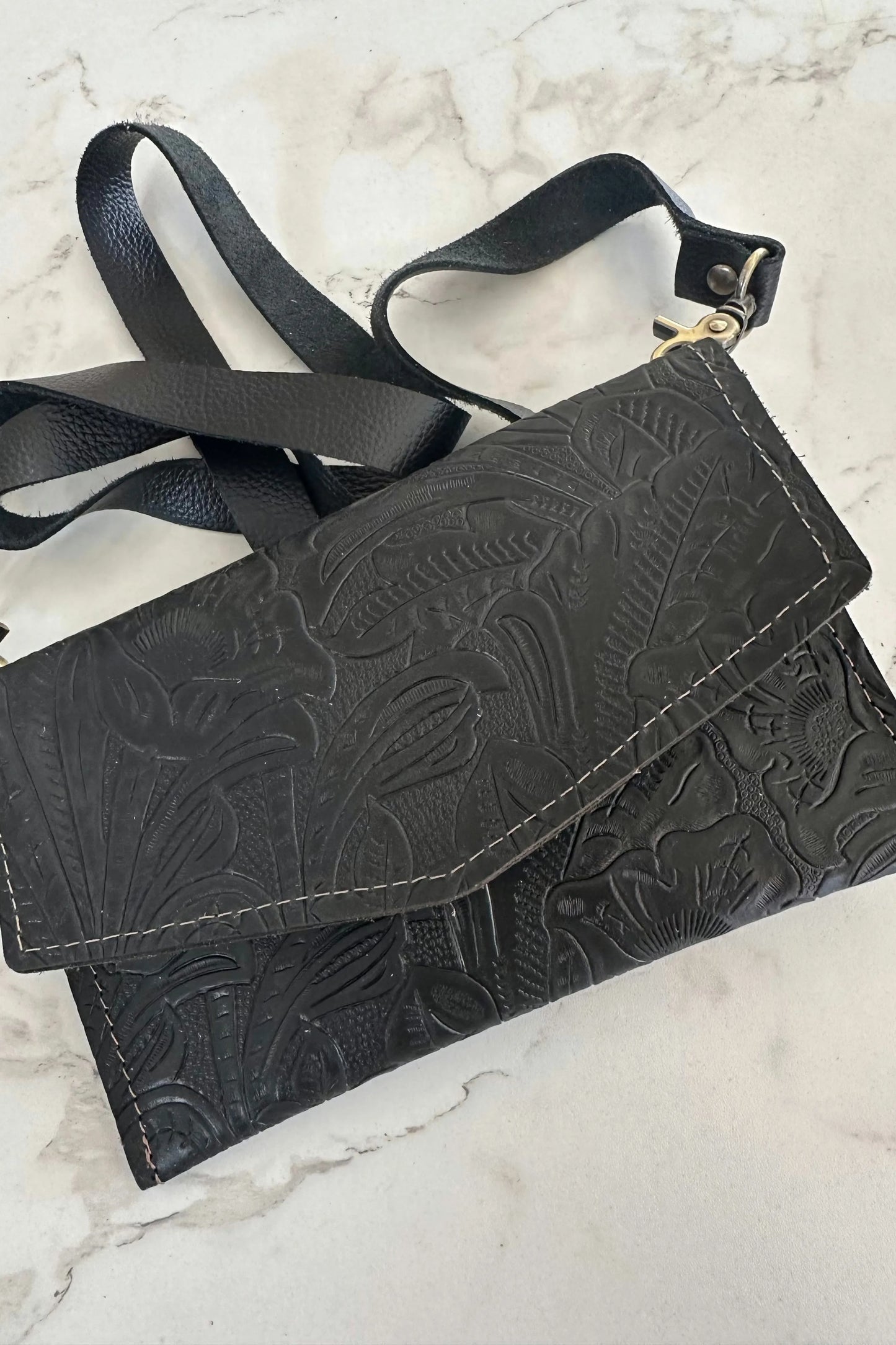 KEEP IT GYPSY CROSSBODY HIDE BAG
