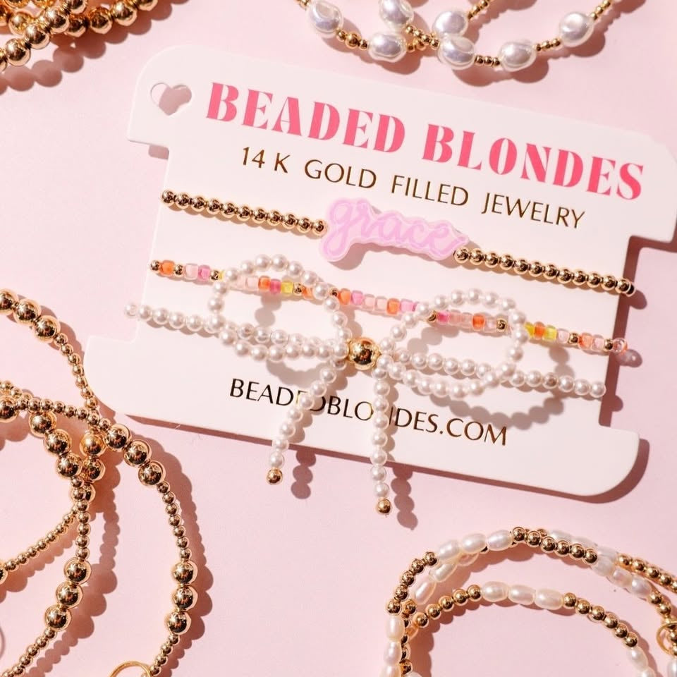 BEADED BLONDES