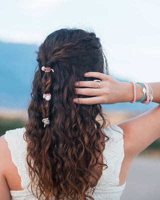 K'LANI Shimmer Hair Tie Bracelets