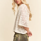 ALMA TOP in CREAM 42536