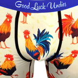 Men's Roosters Underwear: Extra Large (Size 38-40)