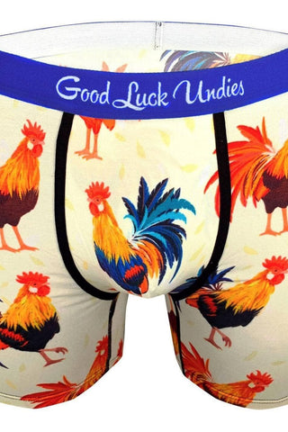 Men's Roosters Underwear: Extra Large (Size 38-40)
