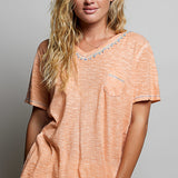 SONJA TOP in PEACH