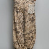 *POL CAMILA TERRY CAMO PANT P50A
