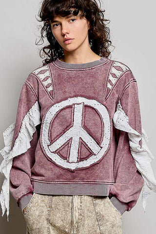 ELLIE PEACE SWEATSHIRT 904