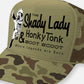 THE SHADY LADY HONKY TONK HATS: Black