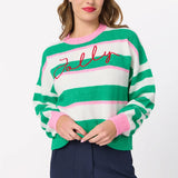 *LULU JOLLY STRIPED SWEATER