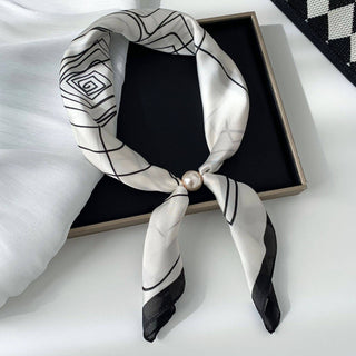Pearl Magnetic Scarf: NO-10