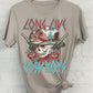 X LONG LIVE SKULL TEE 7006