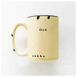 Dick | Ceramic Mug: Blue