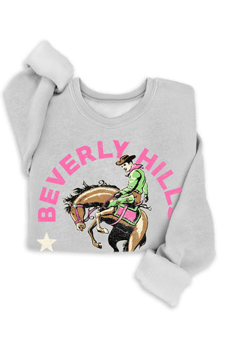 The BEVY SWEATSHIRT in PINK 9177
