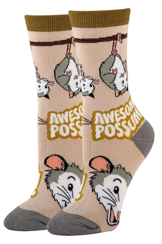 WOMEN’S SOCKS Anything is Possumble