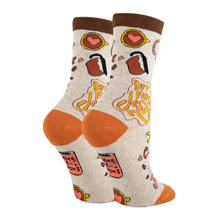 WOMEN’S SOCKS COFFEE & JESUS