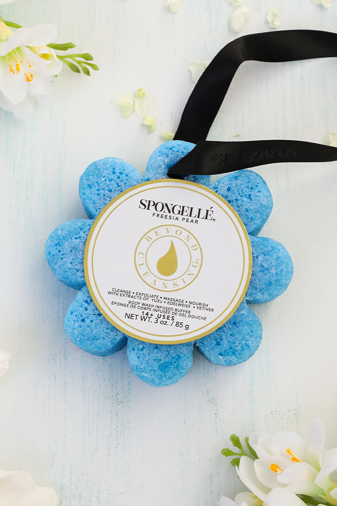 Freesia Pear Wild Flower | Soap Sponge | Soap Buffer | Clean
