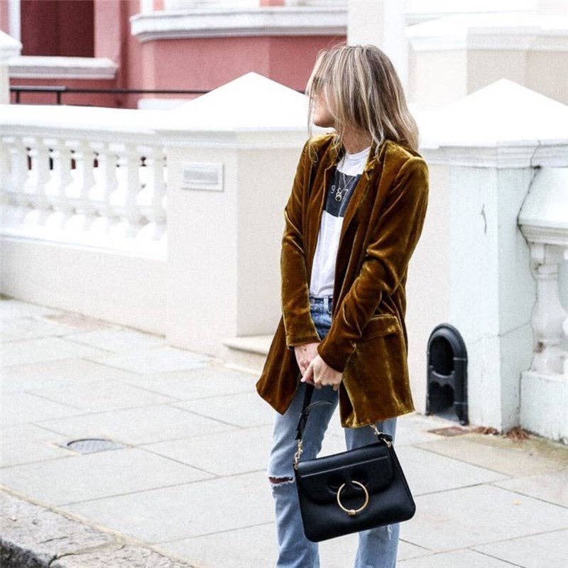 GINGER VELVET Cardigan