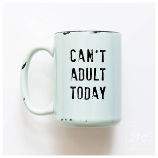 Can't Adult Today | Ceramic Mug: Purple