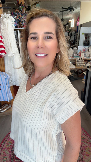 STEVIE STRIPED TOP or PANT 7559