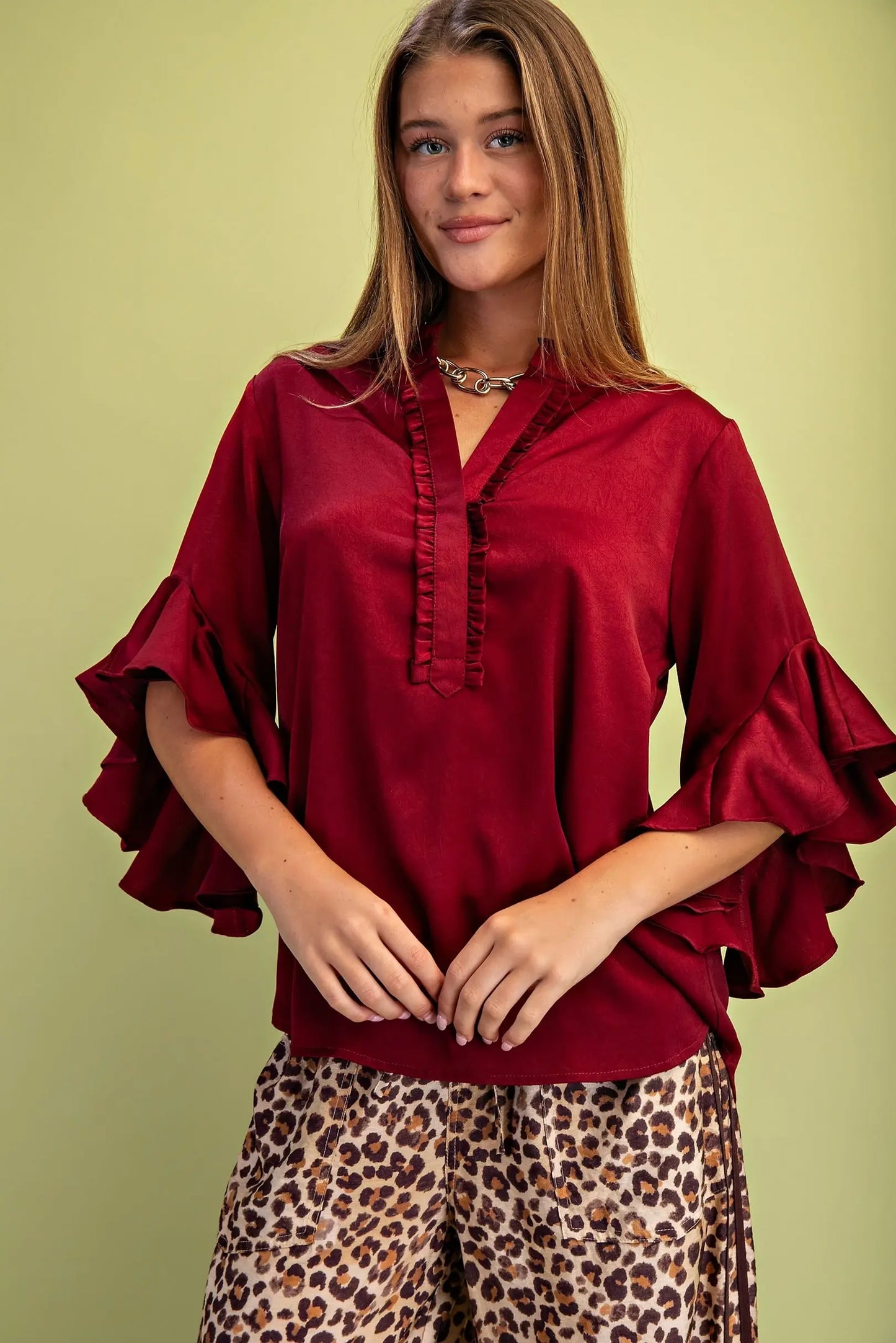 RUFFLE TOP 1429