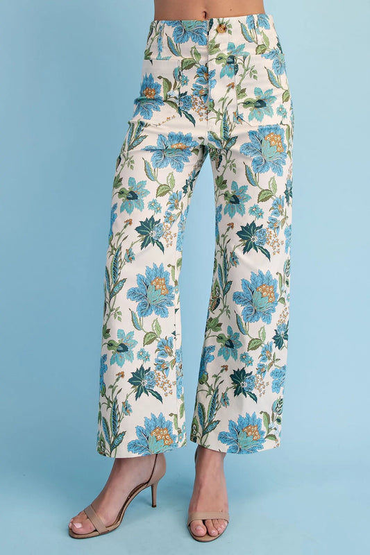 FLORAL PANT 1774