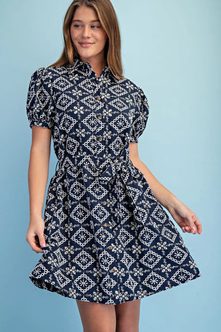 ASHTON DRESS 1170 DARK