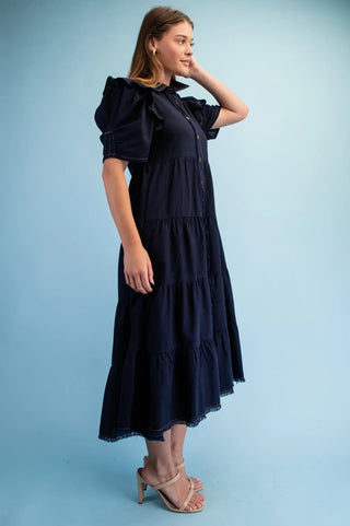 KALINA DRESS 1916 NAVY