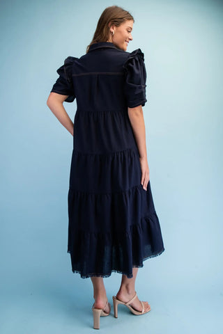 KALINA DRESS 1916 NAVY