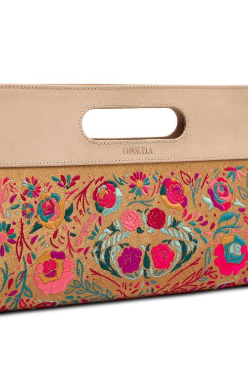 CONSUELA SUPER CLUTCH, BRONZER 4857